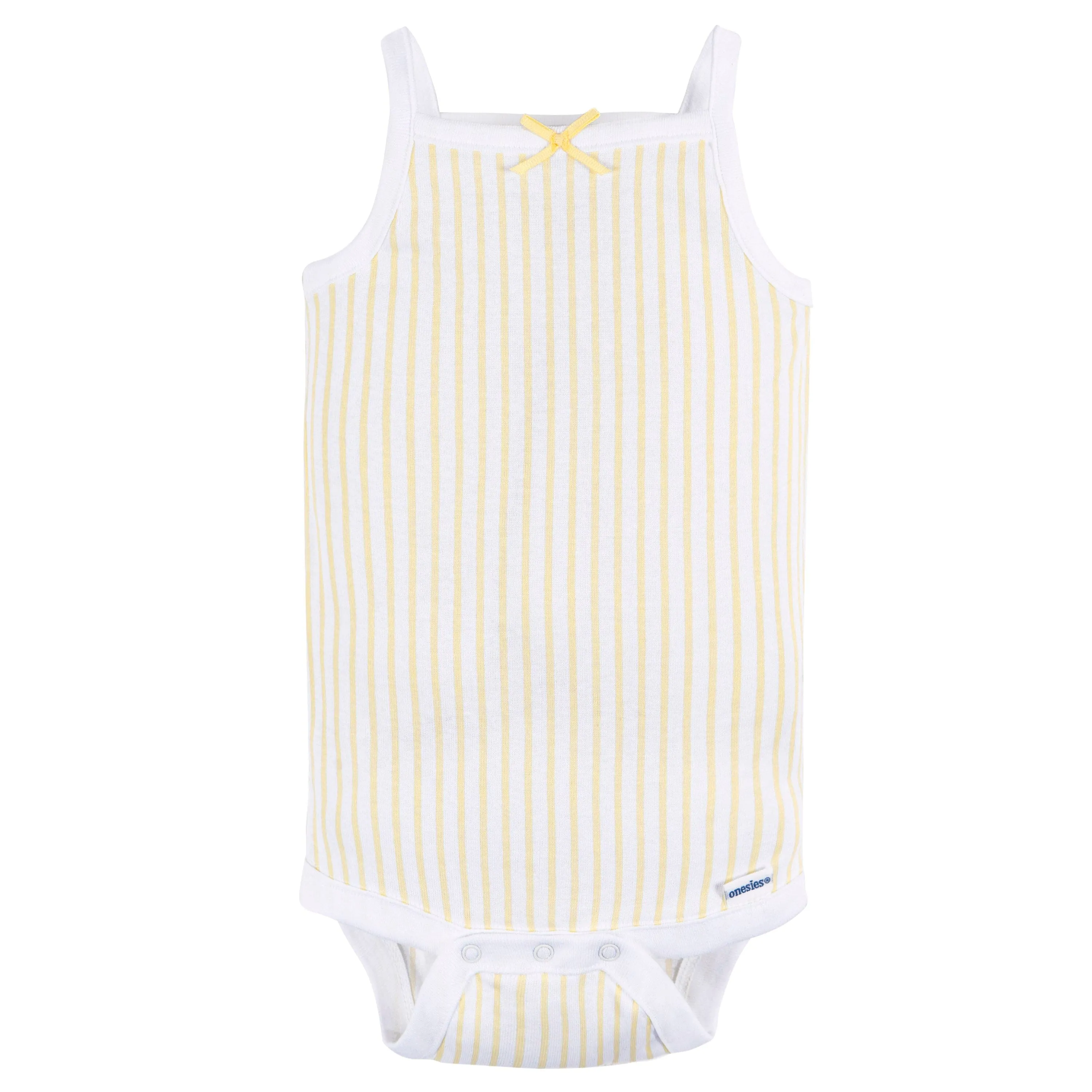 4-Pack Baby Girls Seaside Sleeveless Onesies® Bodysuits