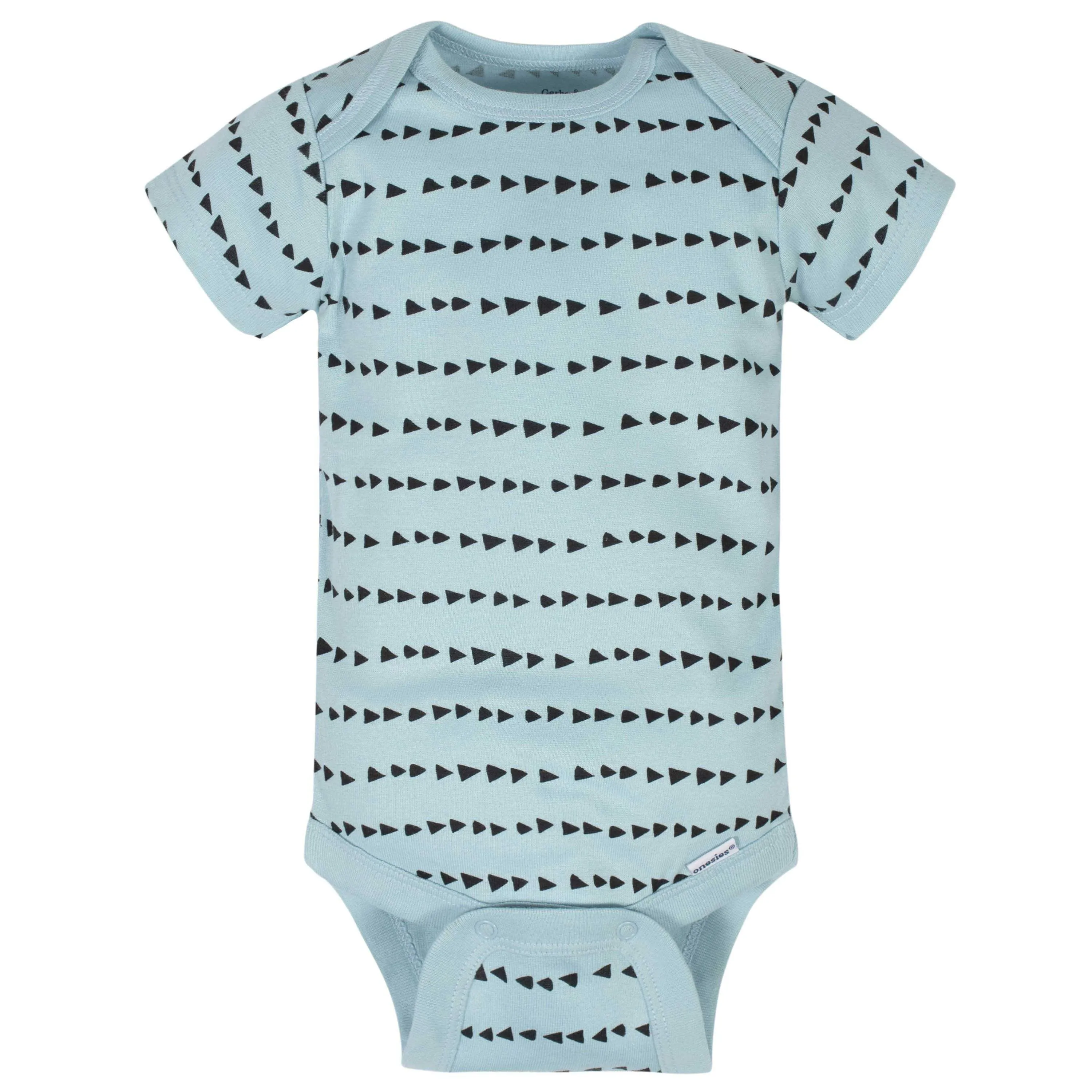 5-Pack Baby Boys Dino Short Sleeve Onesies® Bodysuits