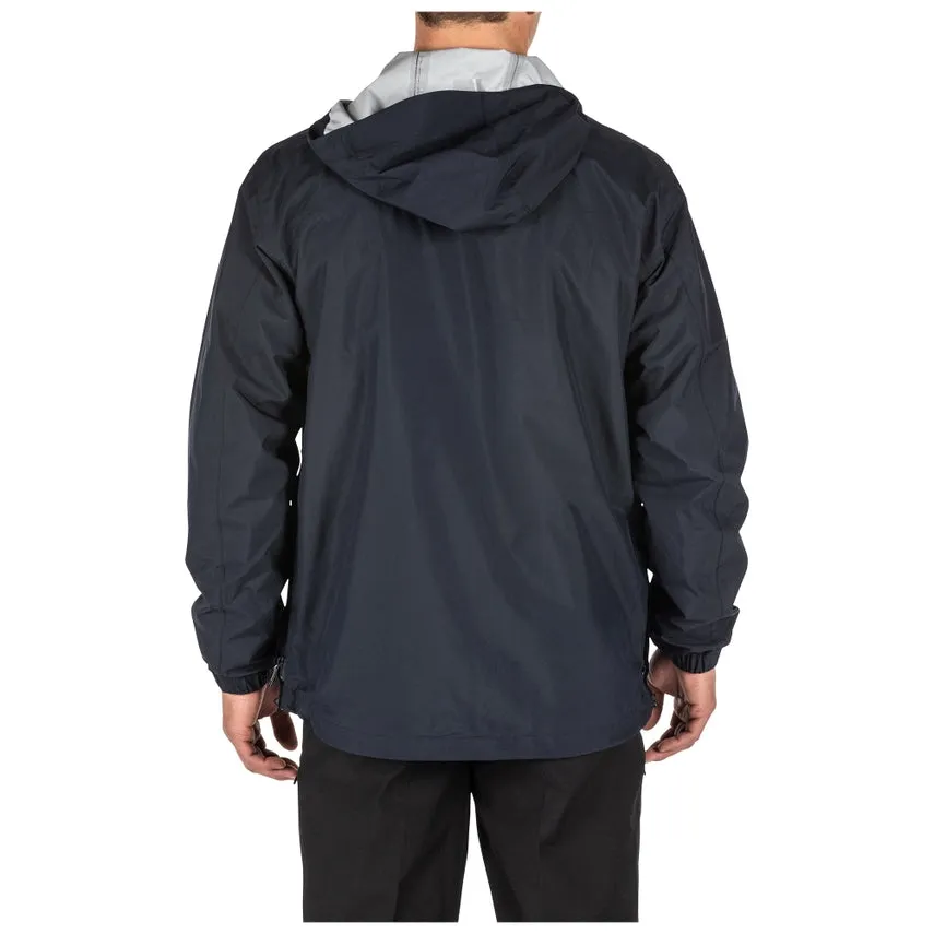 5.11 Duty Rain Shell | Black and Navy