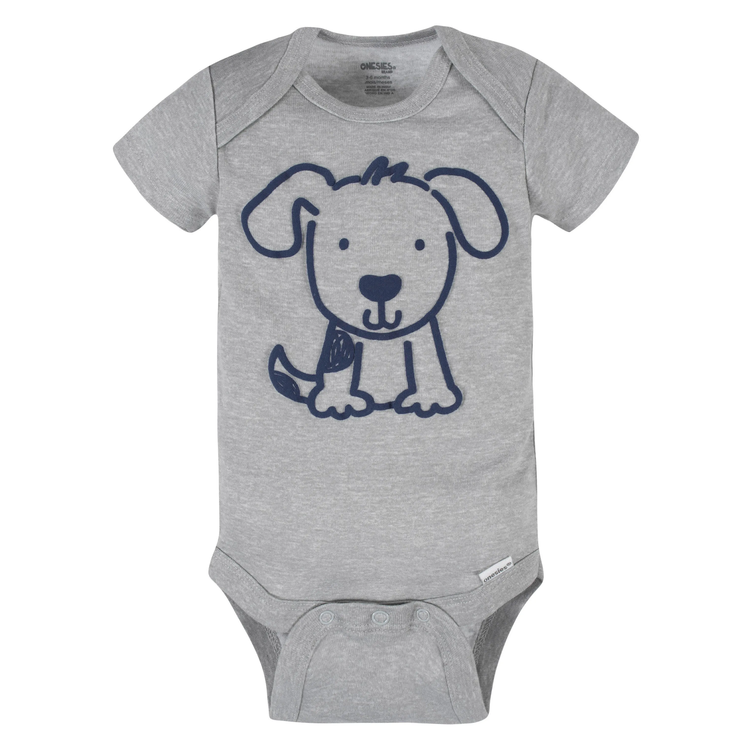 6-Piece Baby Boys Dog Onesies® Brand Bodysuits & Pants Set