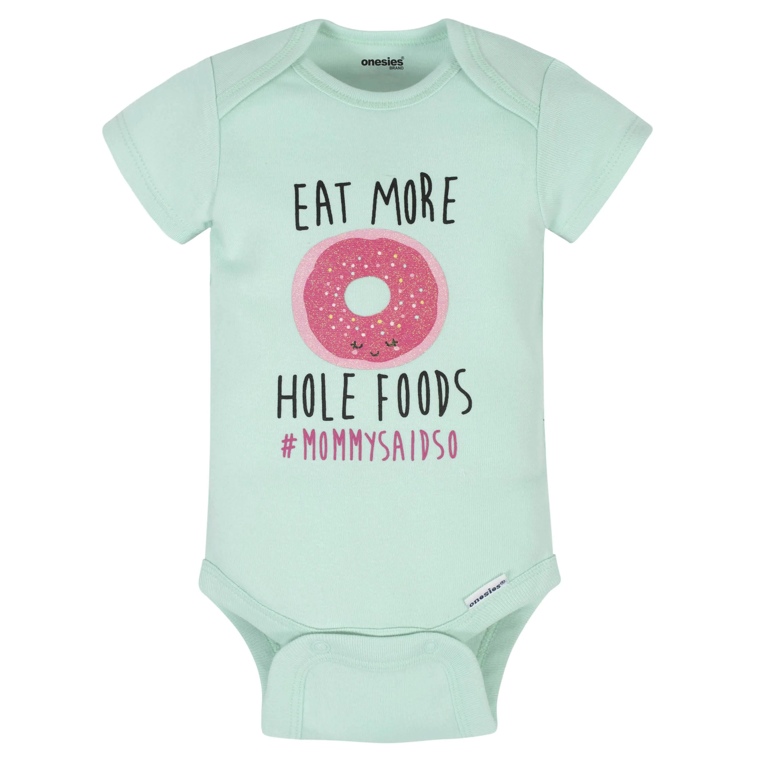 6-Piece Baby Girls Donut Onesies® Brand Bodysuits & Pants Set