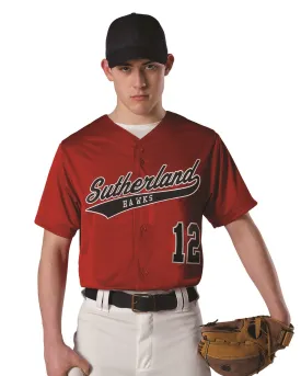 Alleson Athletic Youth Dura Light Mesh Baseball Jersey 52MFFJY