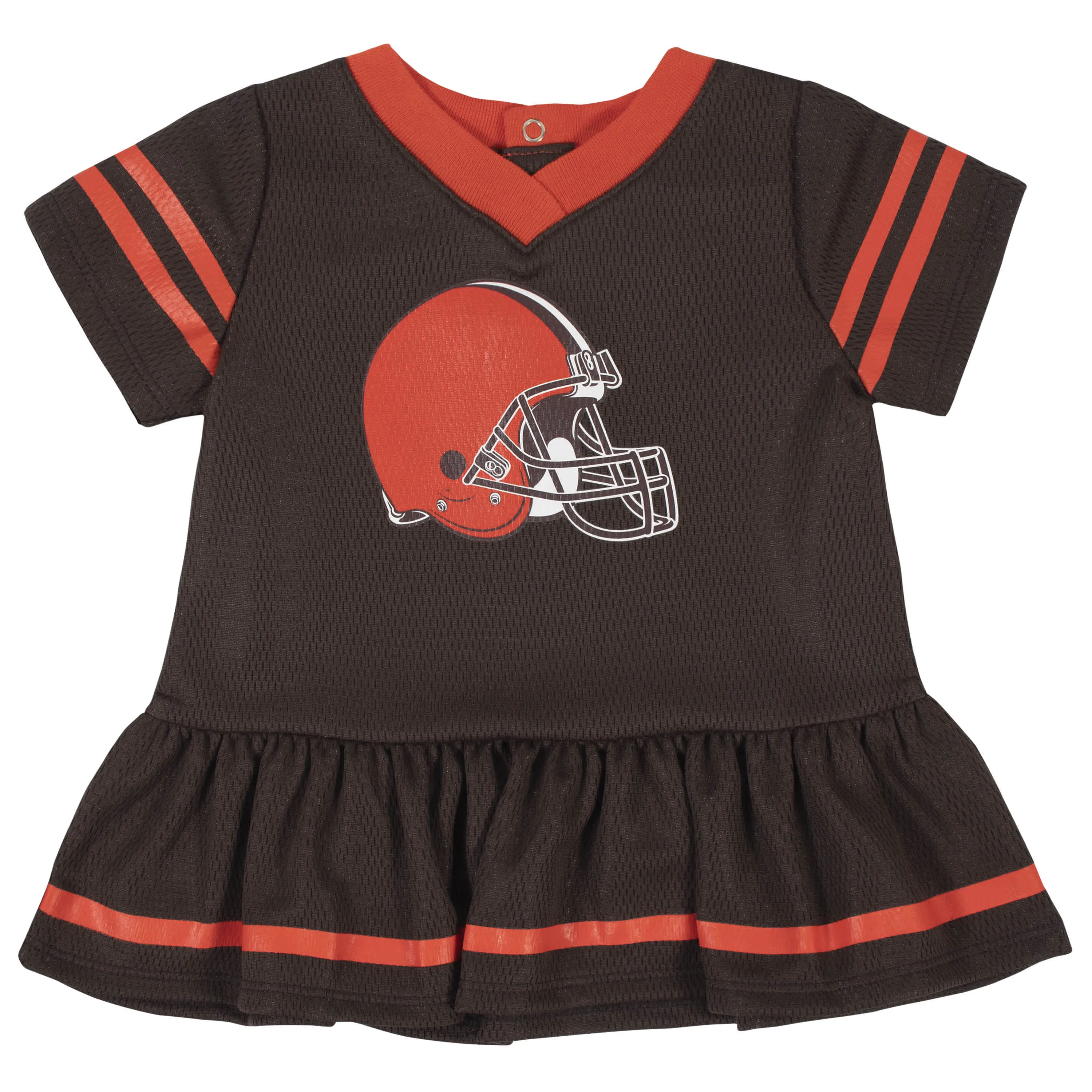 Baby Girls Cleveland Browns Dress & Diaper Cover Set