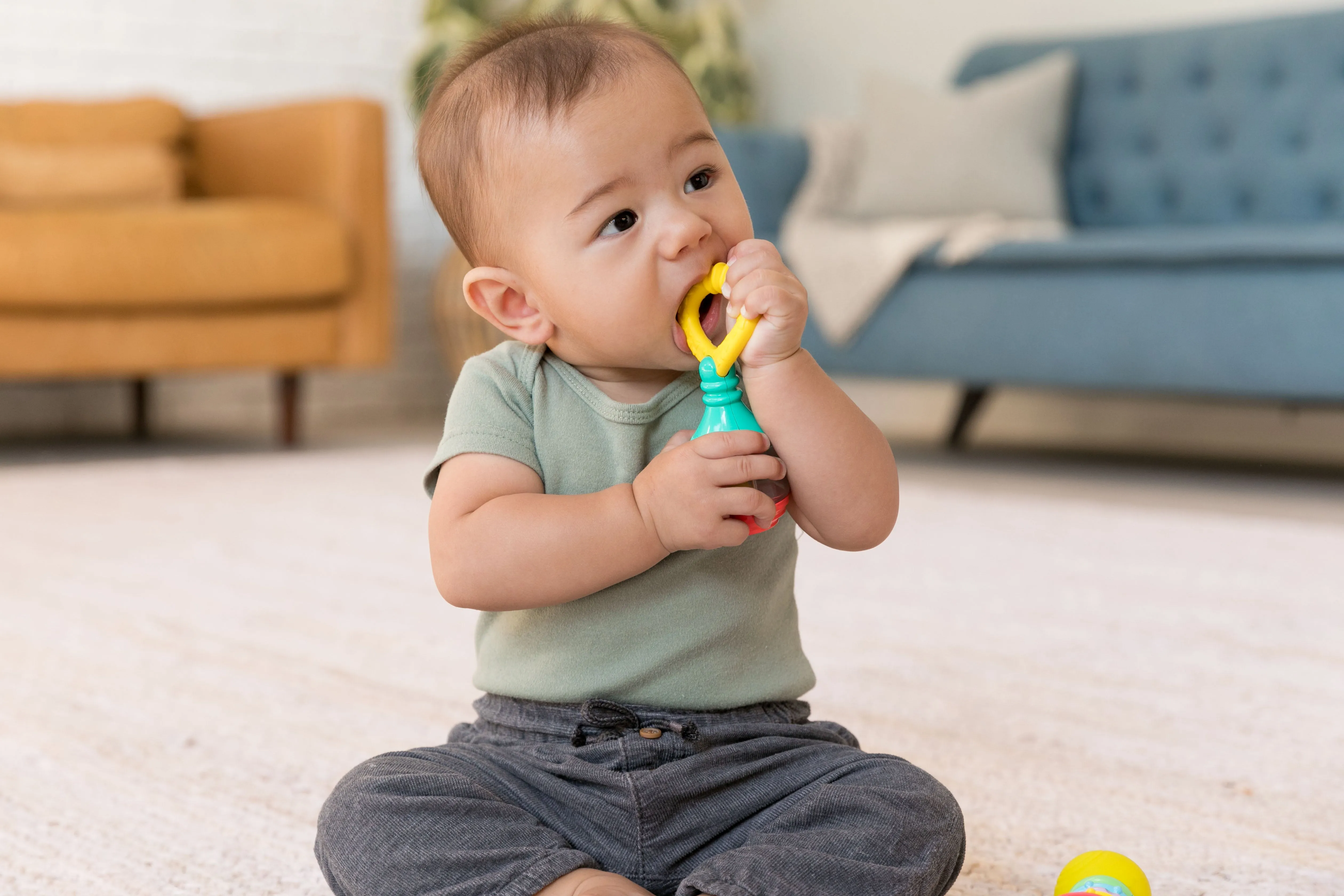 BABY'S 1ST TEETHE AND PLAY MUSIC SET