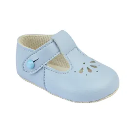 Baypods - Baby pram shoes, pale blue, B617