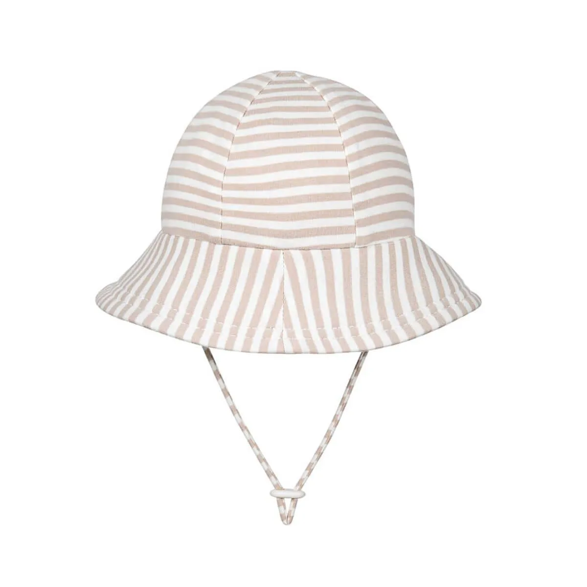 Bedhead Baby Bucket Hat with Strap - Limited Edition - Natural Stripe