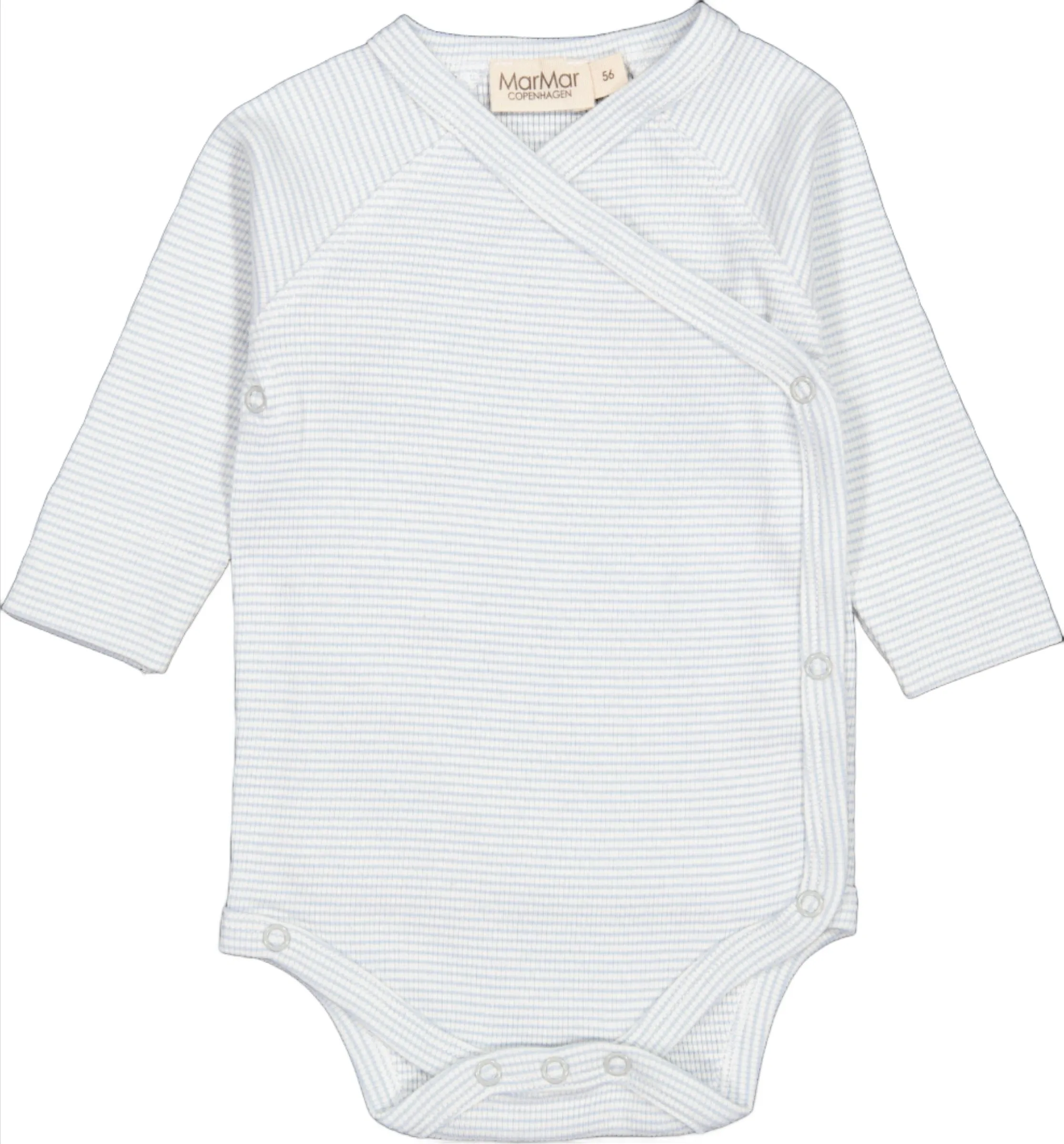 Belito Modal Fine Rib LS Body | Fresh Air Stripe