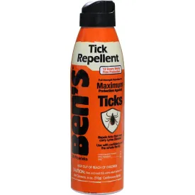 Ben's Tick Repellent with Picaridin - 6oz