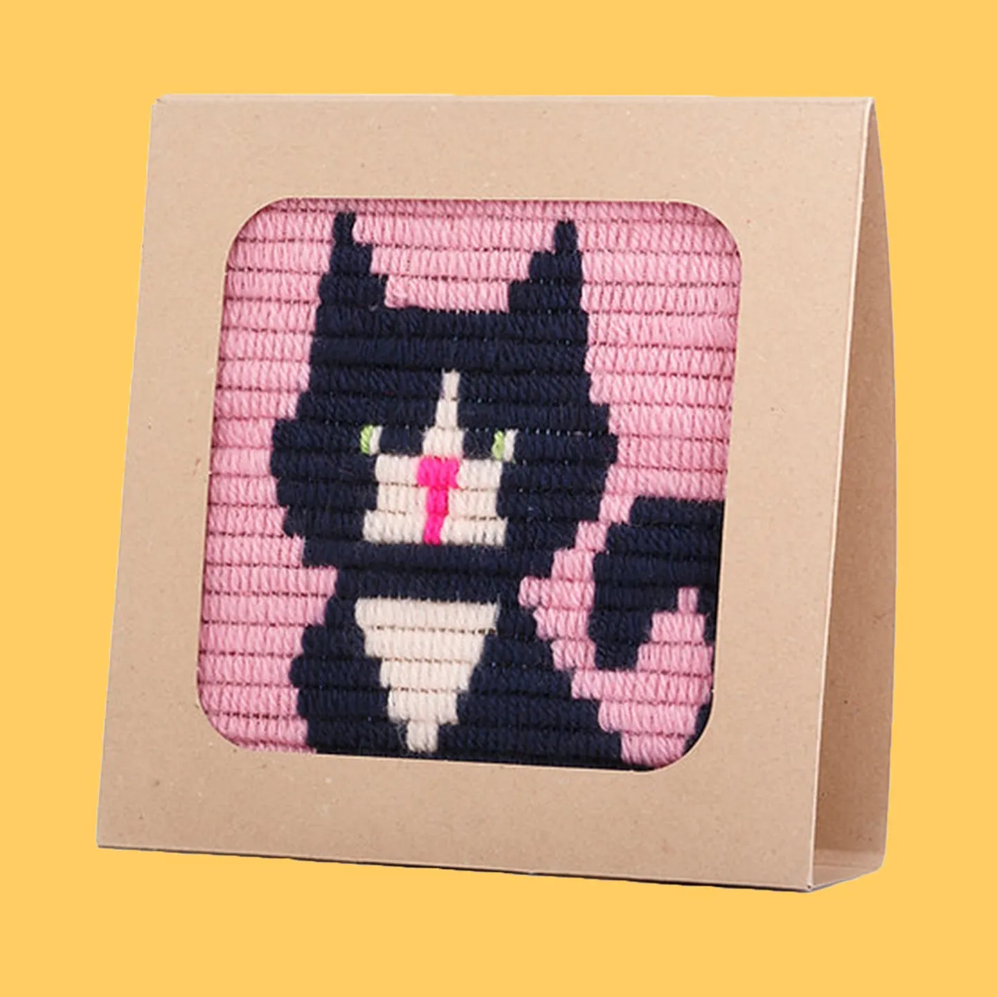 Black Cat Needlepoint Kit