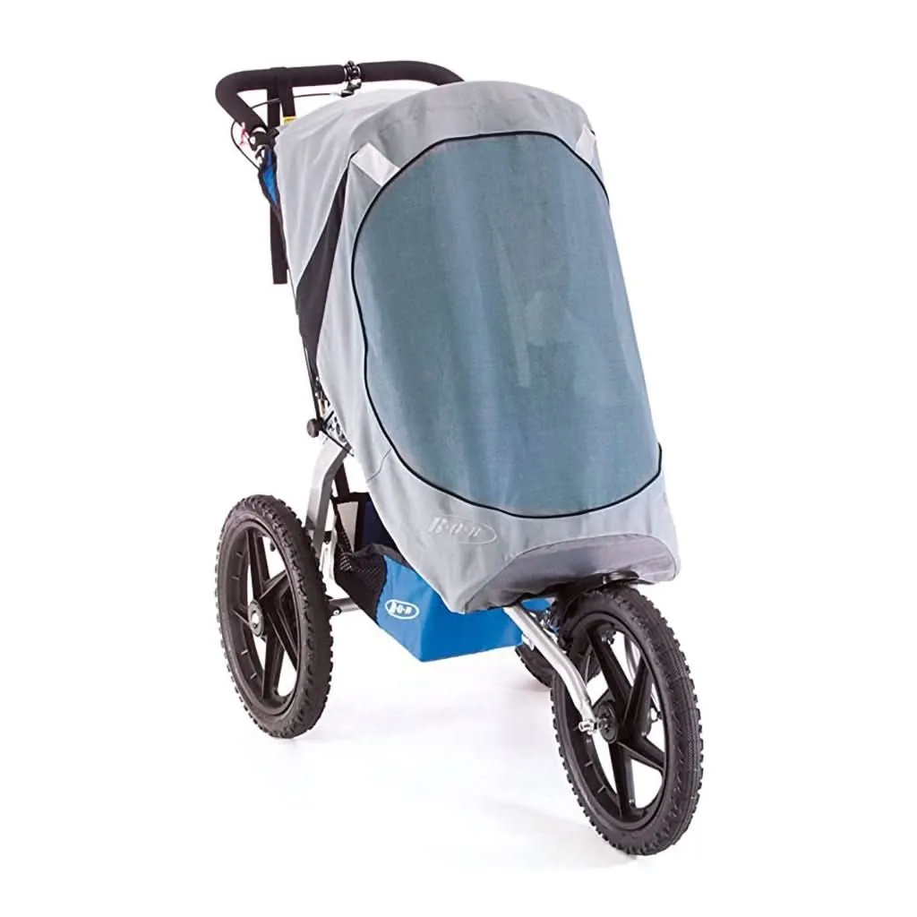 BOB Gear Sun Shield for Single Sport Utility Stroller / Ironman Models, Gray