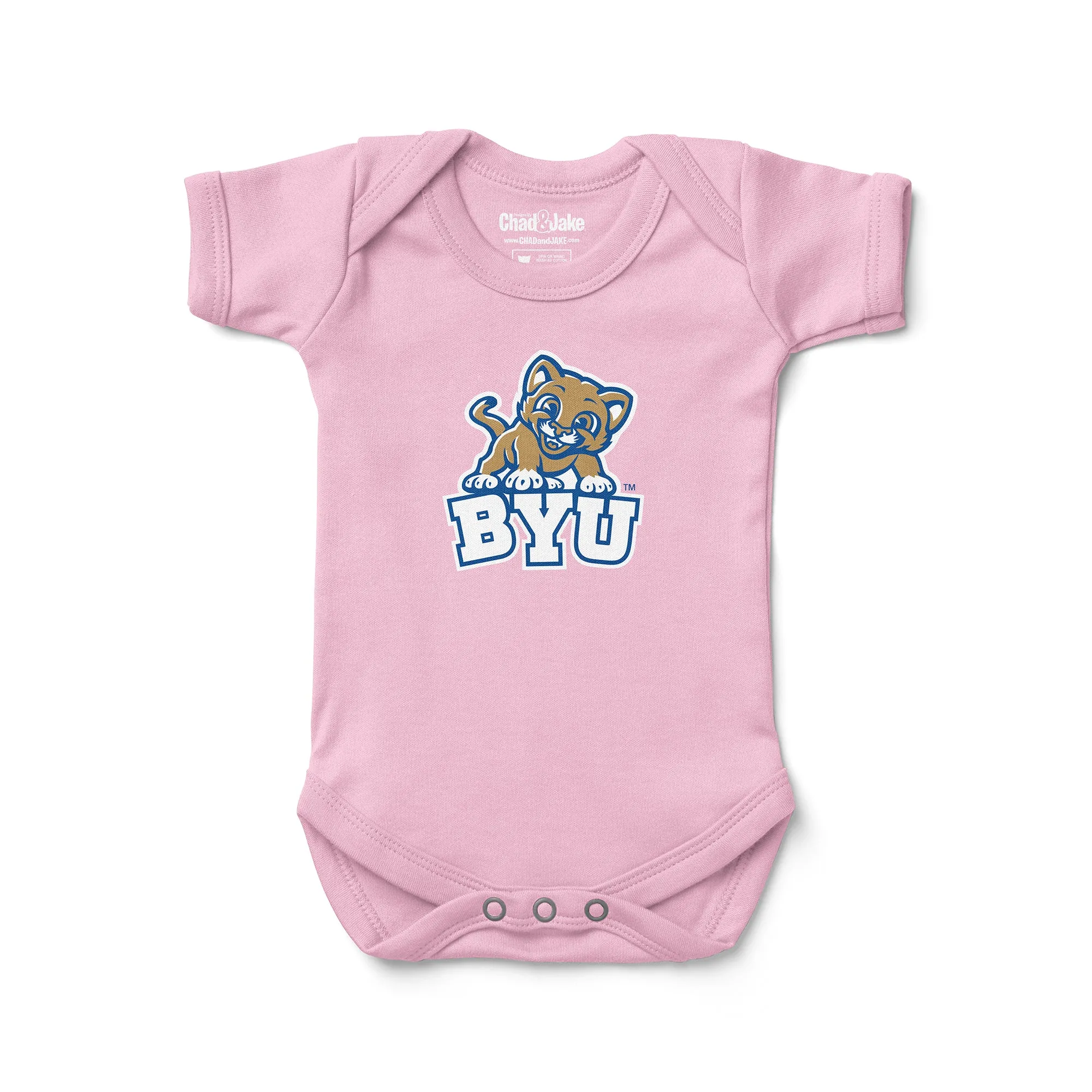 Brigham Young Cougars Youth Logo Bodysuit