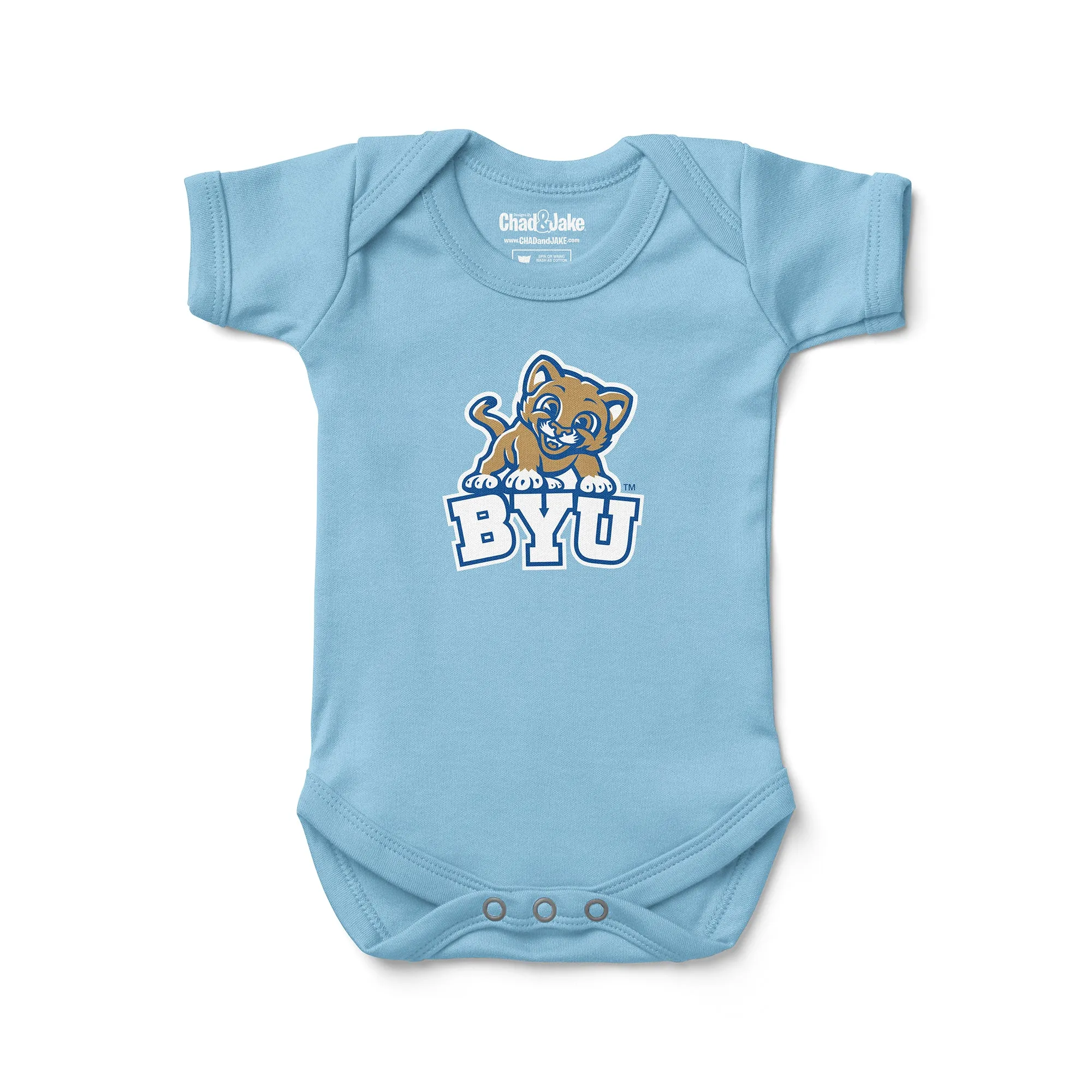 Brigham Young Cougars Youth Logo Bodysuit