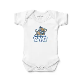 Brigham Young Cougars Youth Logo Bodysuit