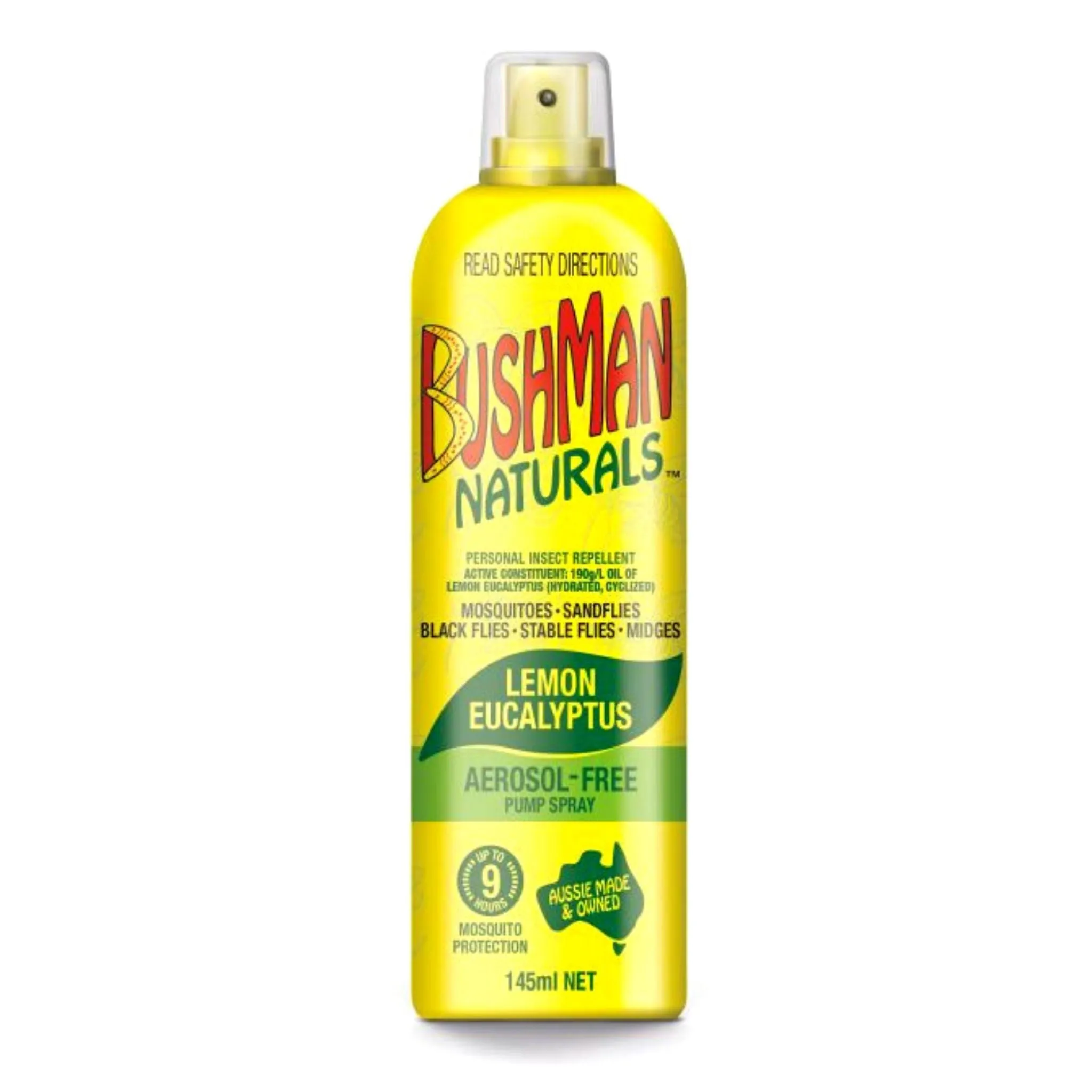 Bushman Naturals Lemon Eucalyptus 145ML