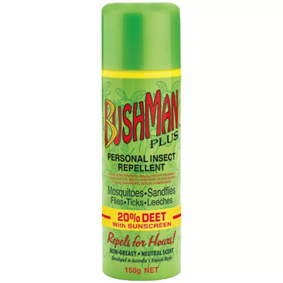 Bushman Repellant Plus 150g & 350g