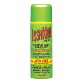 BUSHMAN SPRAY W/SUNSCREEN 20% DEET