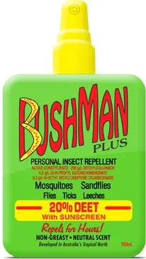 Bushmans Plus Pump Spray 100ml