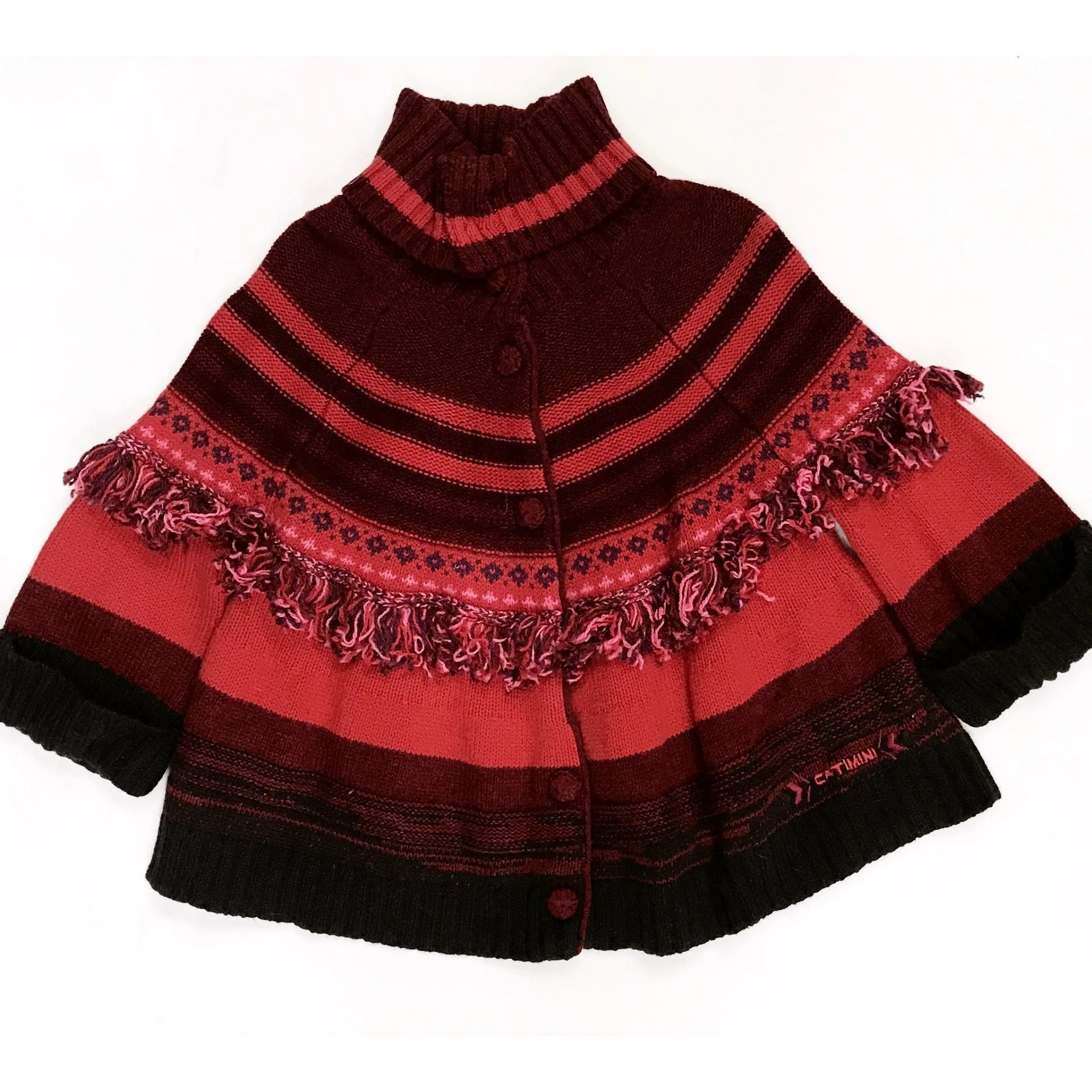 Catimini Sweater Poncho