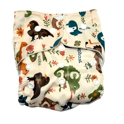 Combo of 3 Reusable Diapers - Option N