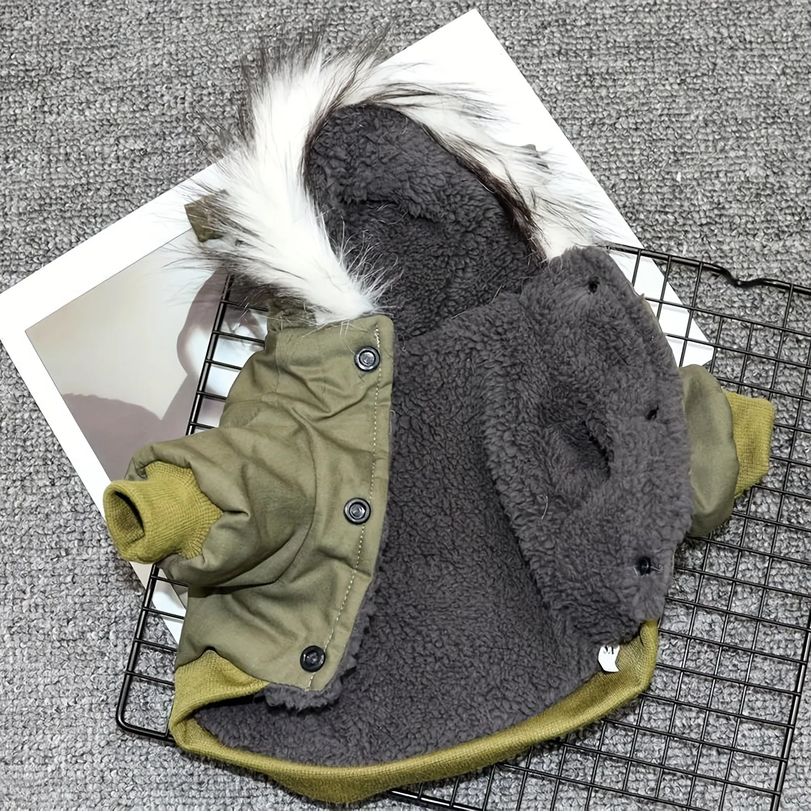 Cozy Winter Coat Perfect for Small Dogs Under 20lb907KG