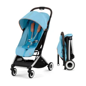 Cybex Orfeo 2023 Ultra Lightweight Travel Stroller - Beach Blue