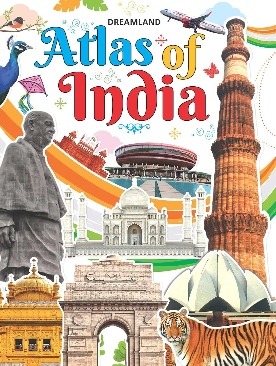 Dreamland Publications Atlas of India