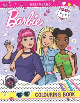 Dreamland Publications Barbie Colouring Book