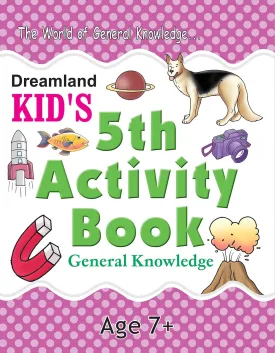 Dreamland Publications Kid's 5th Activity Book- General Knowledge