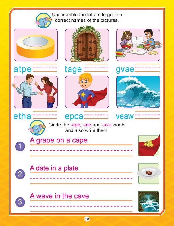 Dreamland Publications Learn With Phonics Book- 3