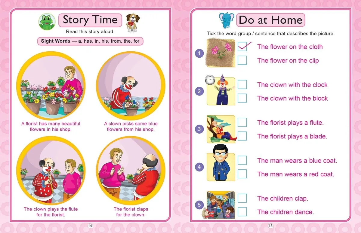 Dreamland Publications Learn With Phonics Book- Pack (5 Titles)