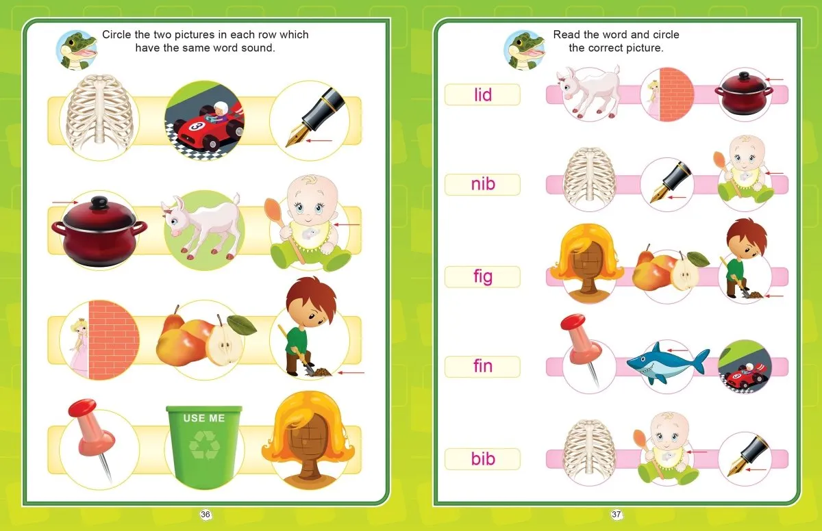 Dreamland Publications Learn With Phonics Book- Pack (5 Titles)