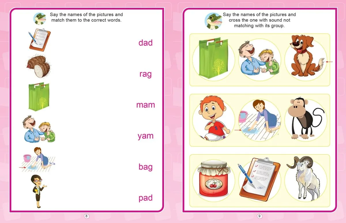 Dreamland Publications Learn With Phonics Book- Pack (5 Titles)