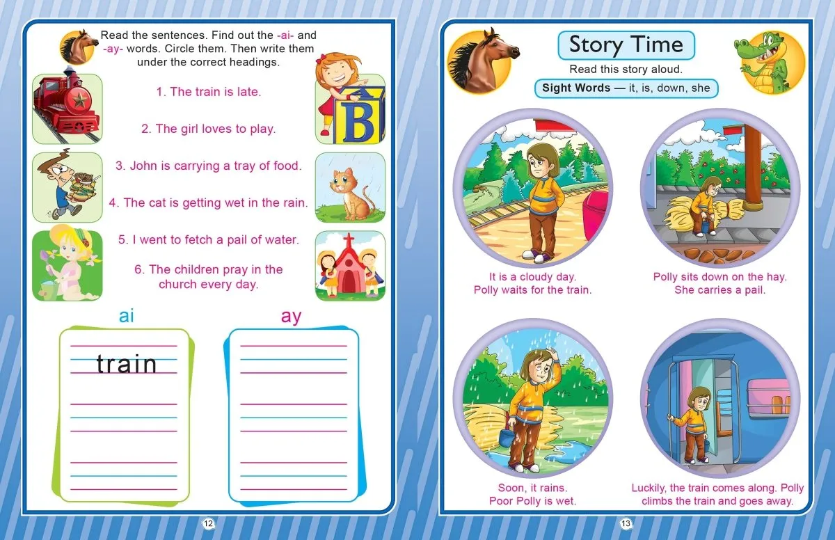 Dreamland Publications Learn With Phonics Book- Pack (5 Titles)