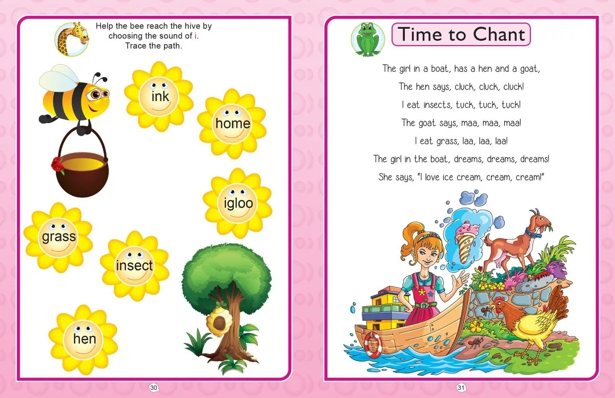 Dreamland Publications Learn With Phonics Book- Pack (5 Titles)