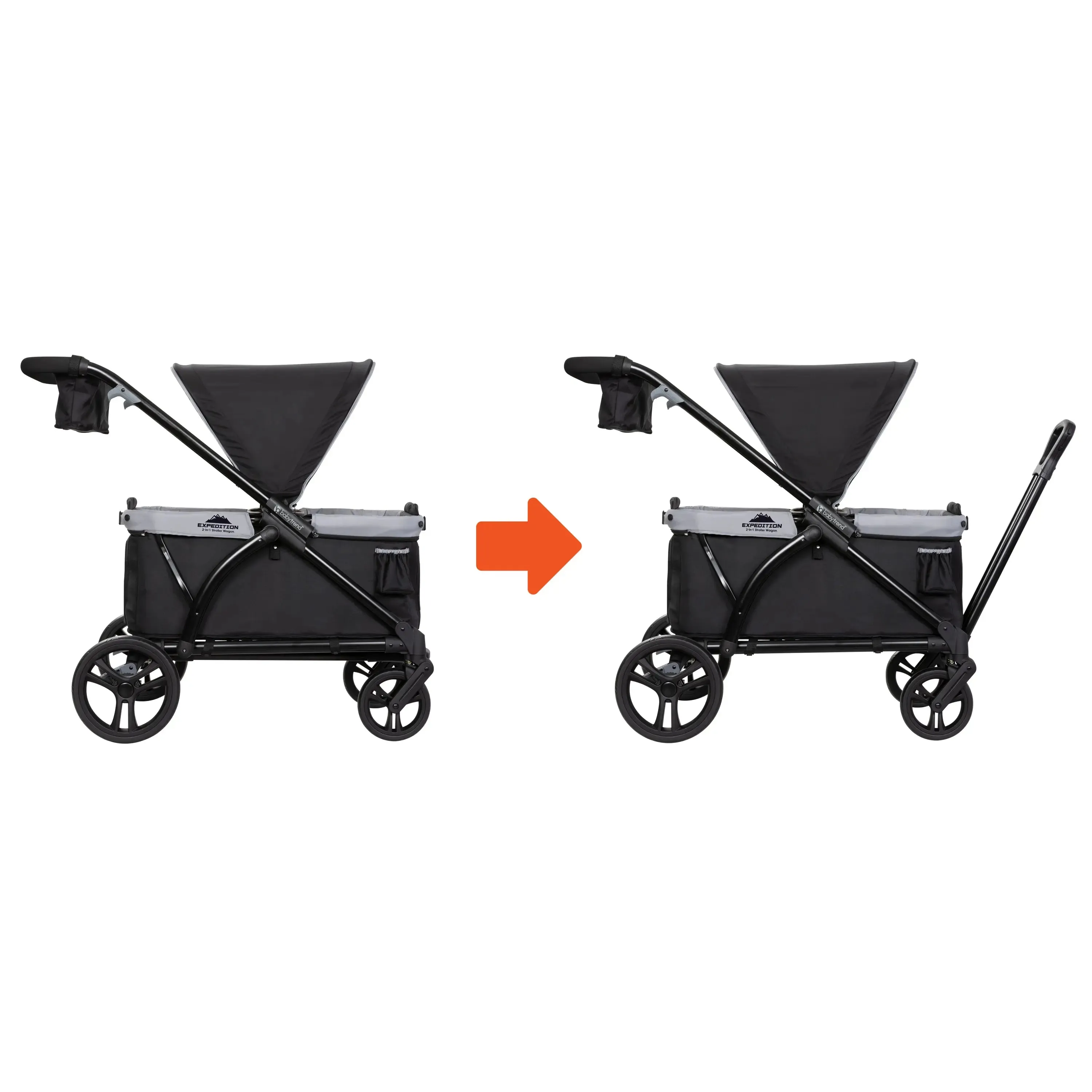 Expedition® 2-in-1 Stroller Wagon - Mars Black (Toys R Us Canada Exclusive)