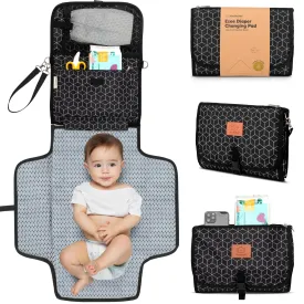 Ezee Diaper Changing Pad (Black Geo)