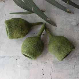 Felt Gumnut Pod