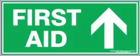 FIRST AID ARROW UP