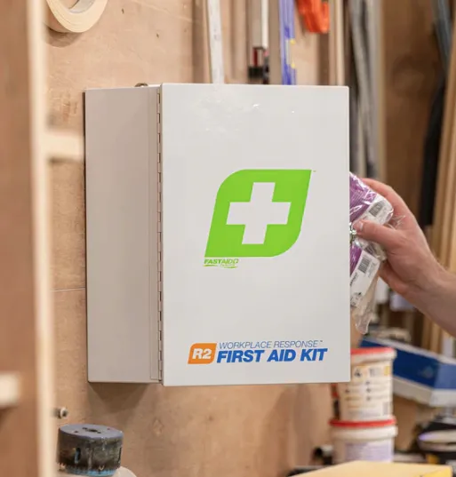 First Aid Kit, R2, Workplace Response Kit, Soft Pack/Metal Wall Mount