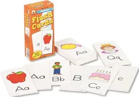 Flash Cards Alphabet 3W X 6H 80/Pack