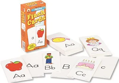 Flash Cards Alphabet 3W X 6H 80/Pack