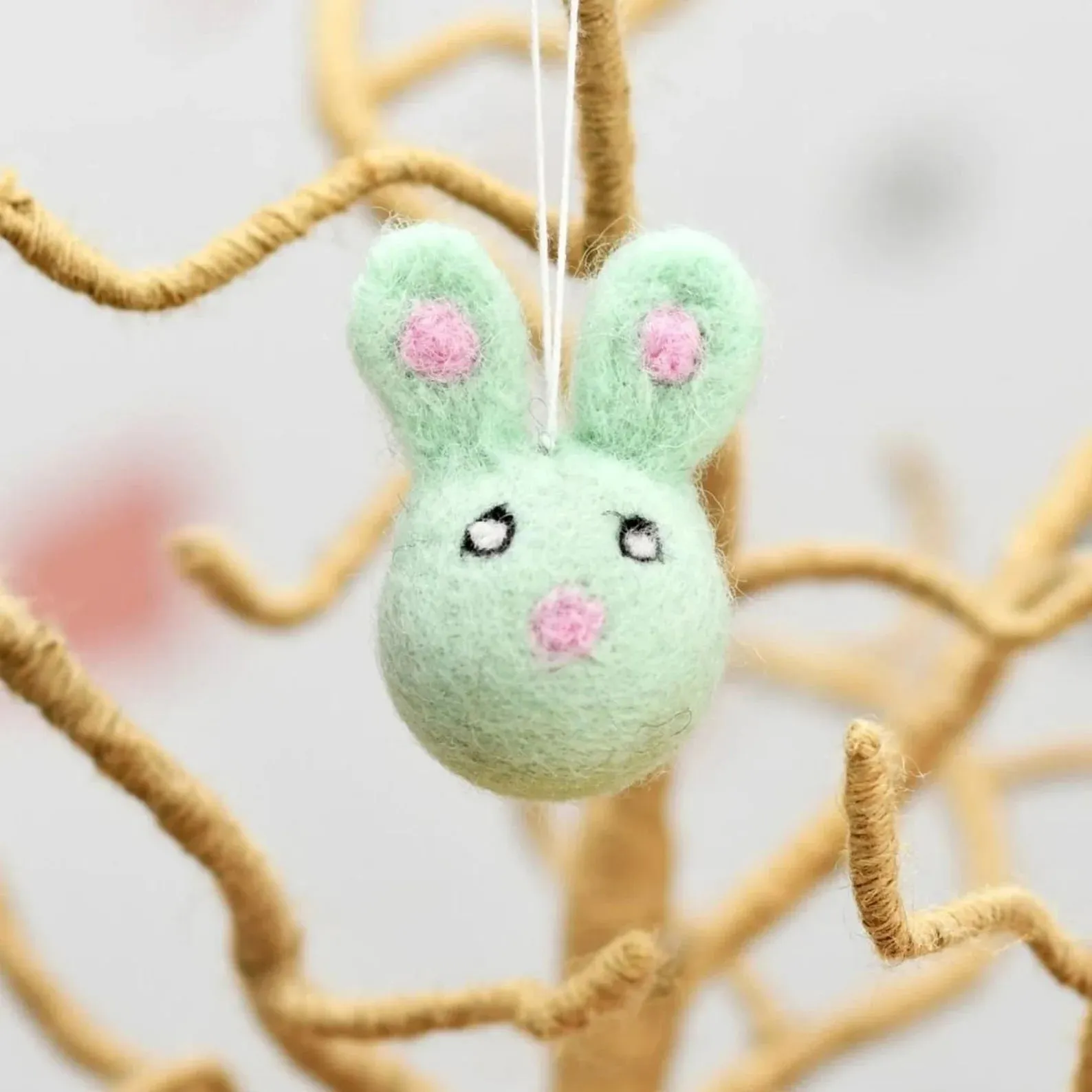 Hanging Felt Bunnies