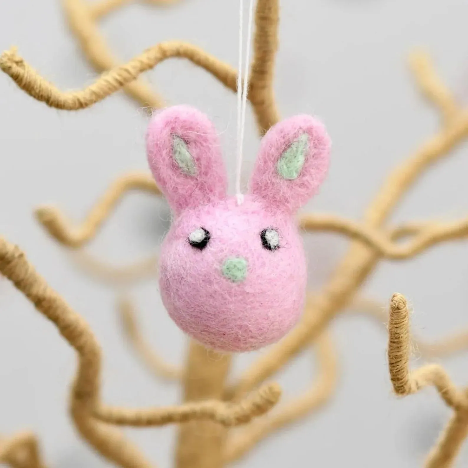 Hanging Felt Bunnies