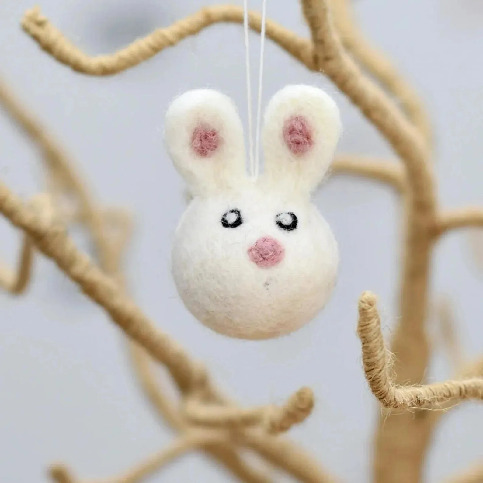 Hanging Felt Bunnies