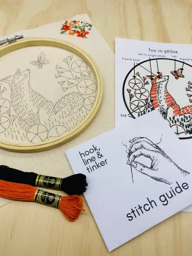 Hook, Line & Tinker Embroidery Kits