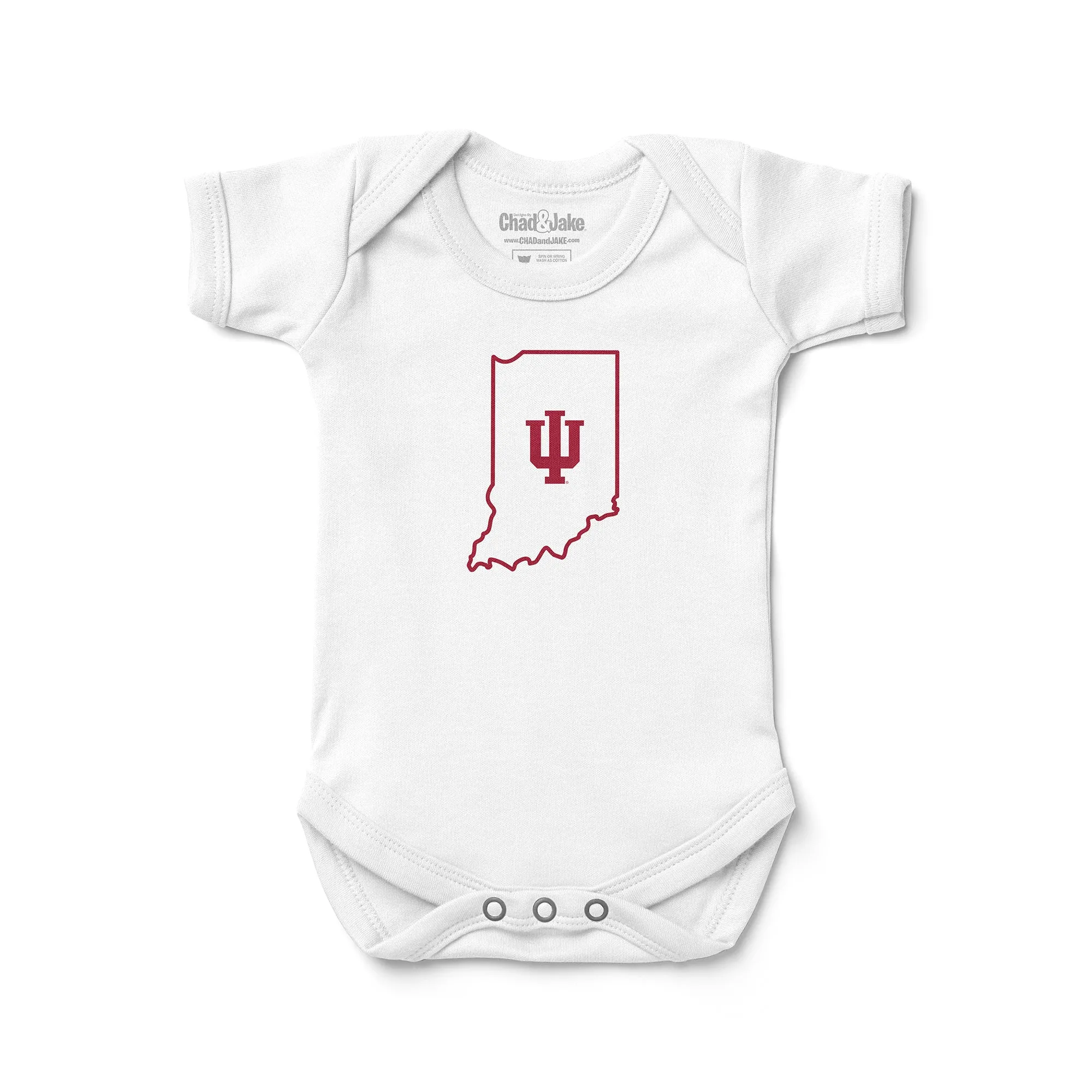 Indiana Hoosiers State Bodysuit