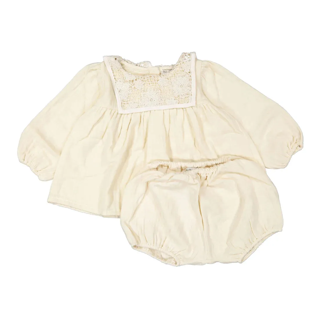 Iris Baby Set-Ivory