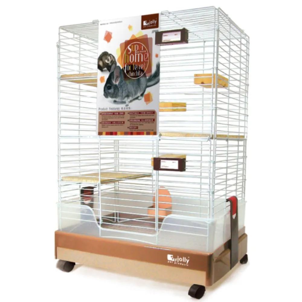 Jolly Pet Super Home Chinchilla Cage