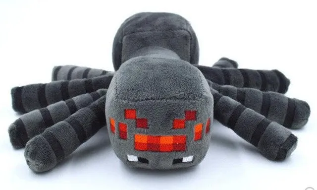 KISSWAWA Minecraft Plush Toys 16-26cm My World Zombie Ghost Doll Wolf Enderman Ocelot Stuffed Animals TNT Strange Sheep 15 style