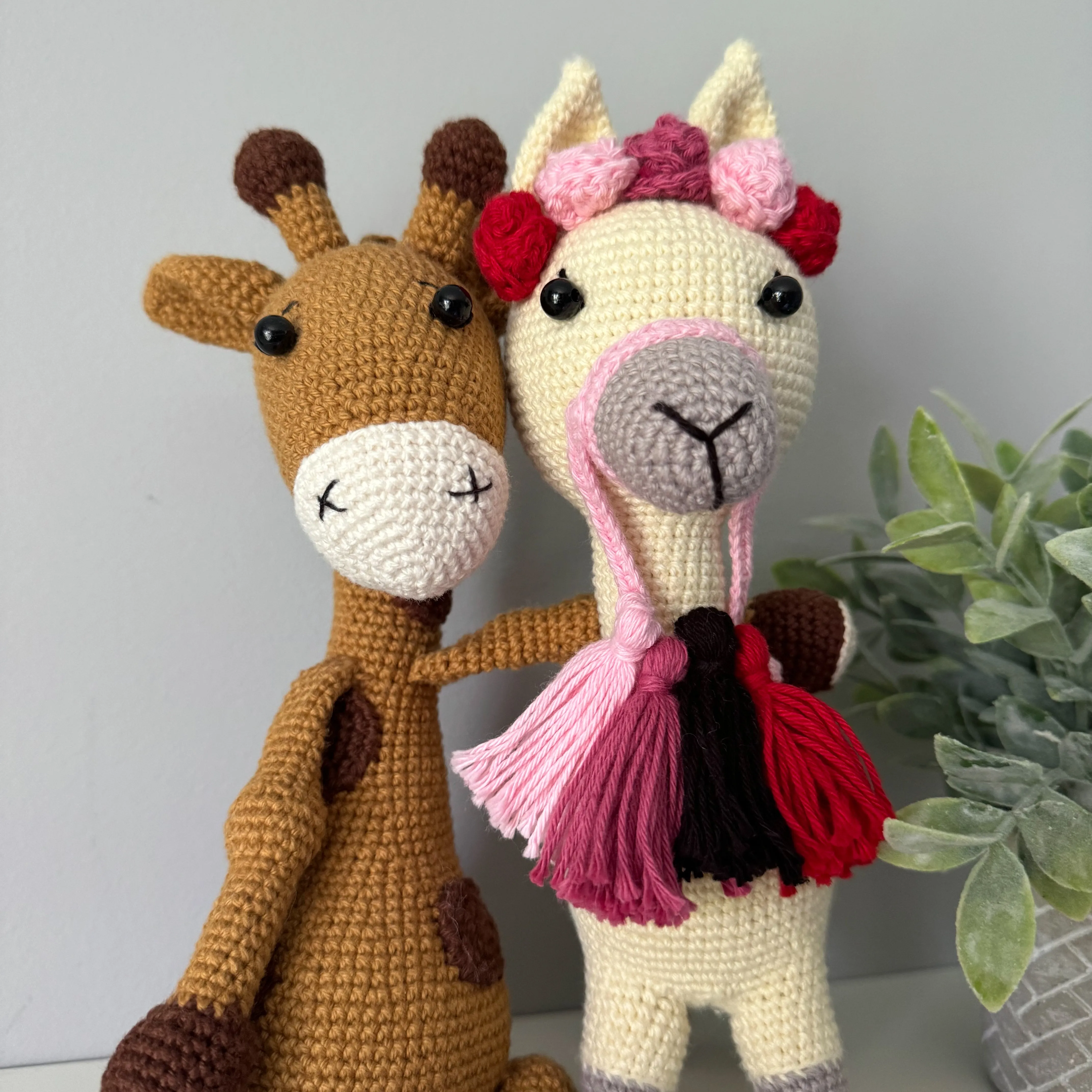 Large Amigurumi Giraffe